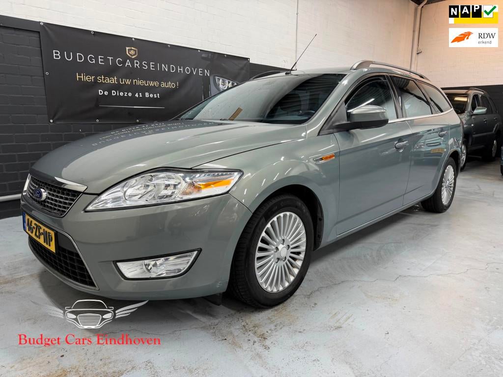 Ford Mondeo Wagon 2.0-16V Titanium Nap/Airco/APK 20-01-2027!, Auto's, Parkeersensor, Stof, Gebruikt, Mondeo