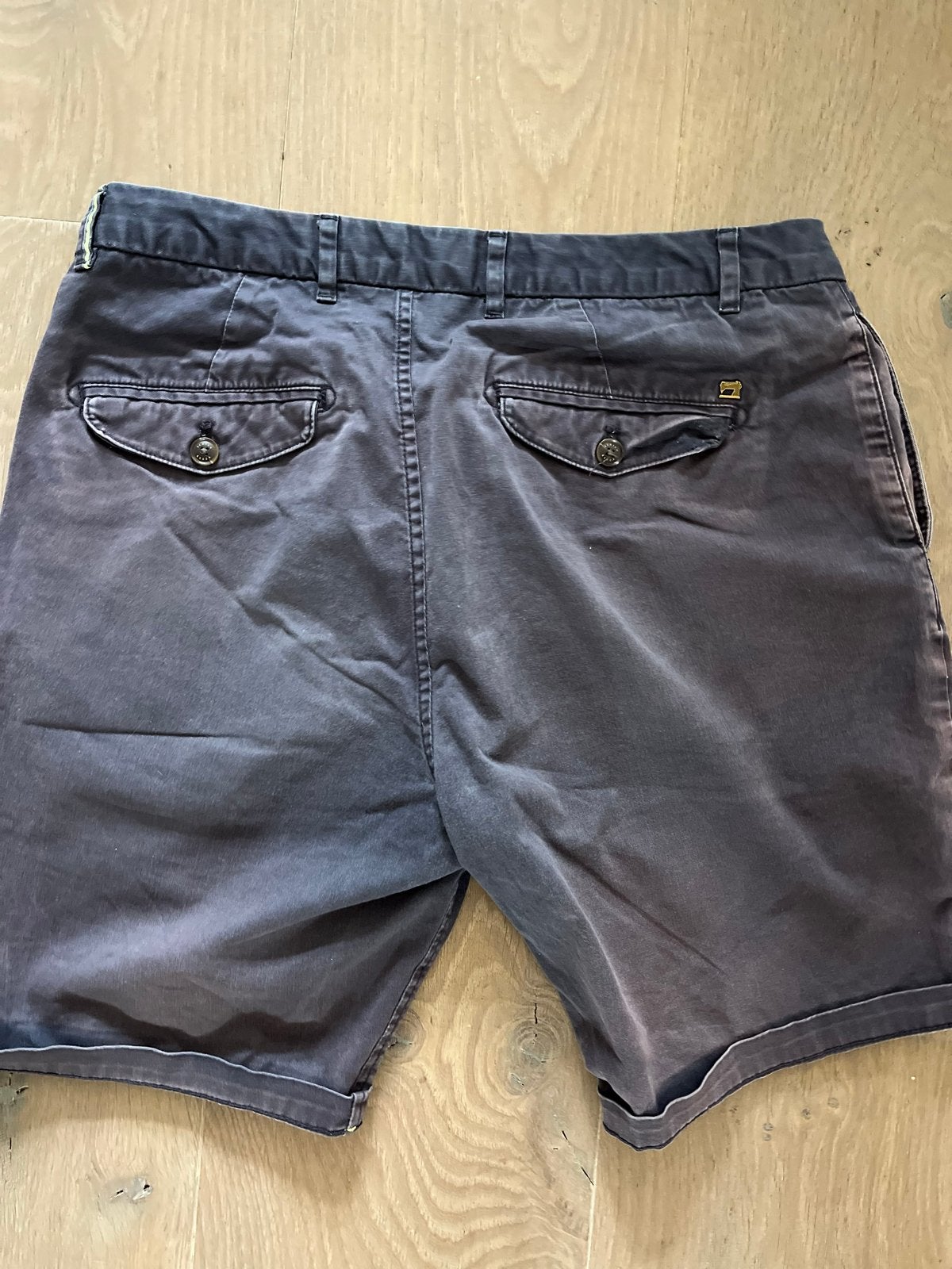 Scotch & Soda Korte Broek Heren - Blauw/Aubergine W31, Ophalen of Verzenden, Gedragen, Overige maten, Blauw