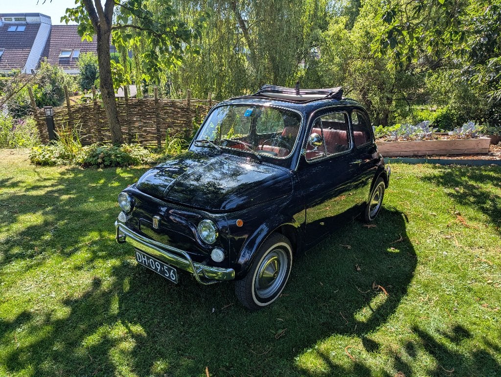 Fiat 500 L (Lusso) 1972 – Origineel en met zorg onderhouden, Auto's, Oldtimers, Achterwielaandrijving, Overige kleuren, Handgeschakeld