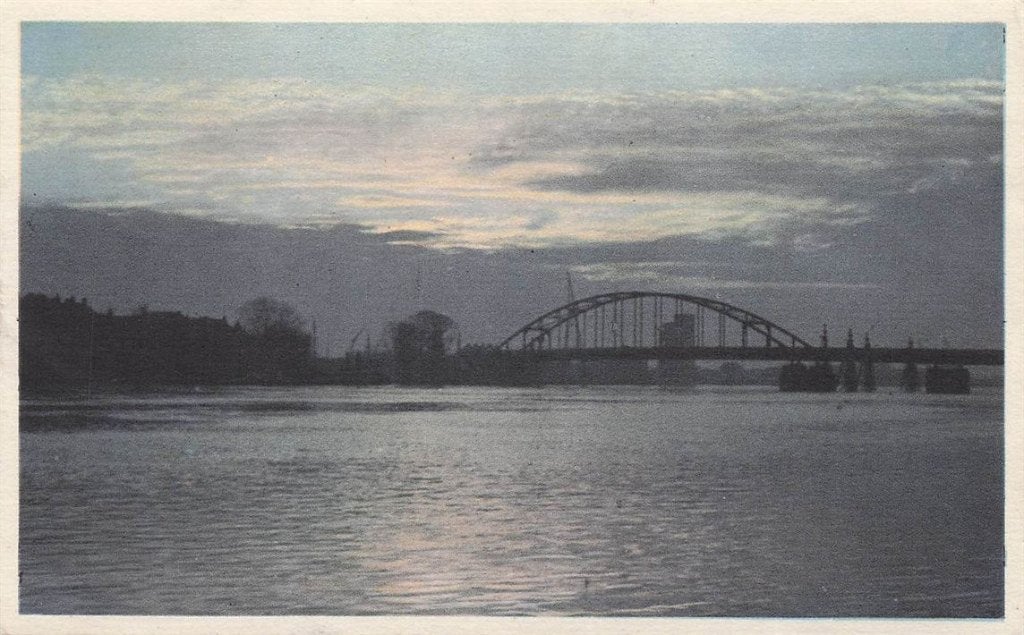 702-323-027 Hoog Water Op De Ijsel Deventer, Verzamelen, Ansichtkaarten | Nederland, Verzenden, Voor 1920, Overijssel