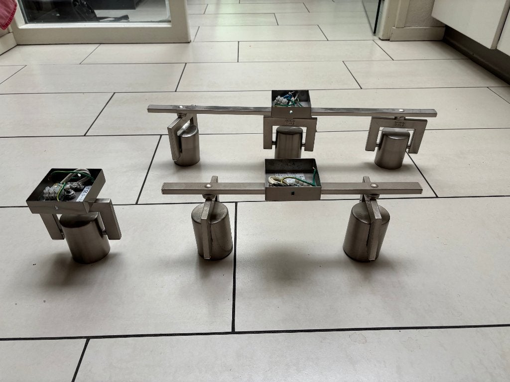 spotjes, Ophalen, Gebruikt, Modern en strak, Metaal of Aluminium