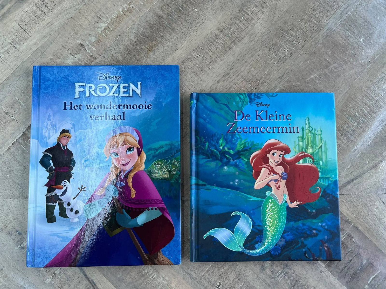 Frozen / Kleine Zeemeermin boek, Boeken, Ophalen, Gelezen, Fictie algemeen