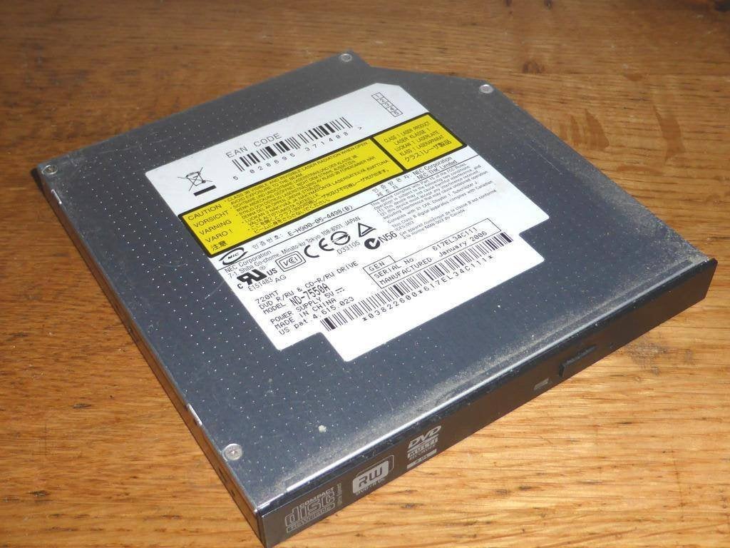 HP ND-7550A interne DVD-R/RW & CD-R/RW drive voor HP laptops, Computers en Software, Intern, Dvd, Ophalen of Verzenden, Zo goed als nieuw
