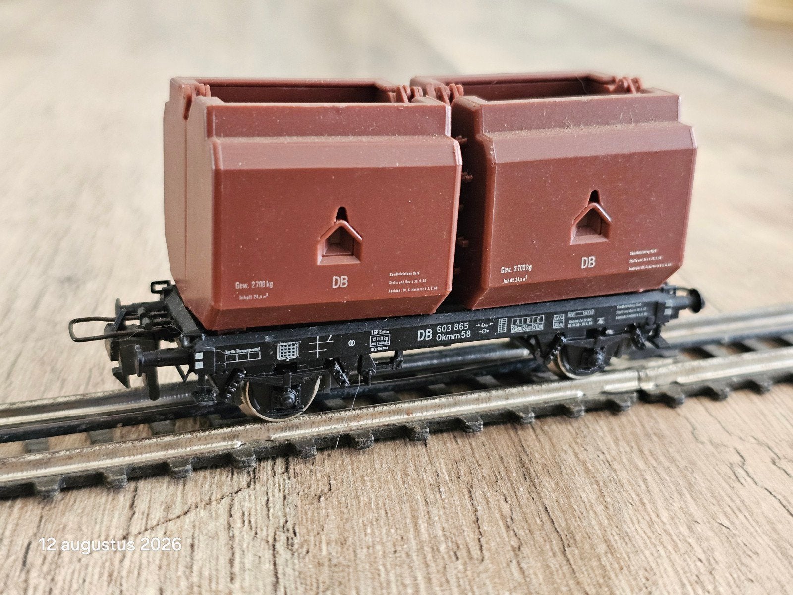 Trix Express 3466 modeltrein wagon DB, Ophalen of Verzenden, Zo goed als nieuw, Gelijkstroom, Wagon