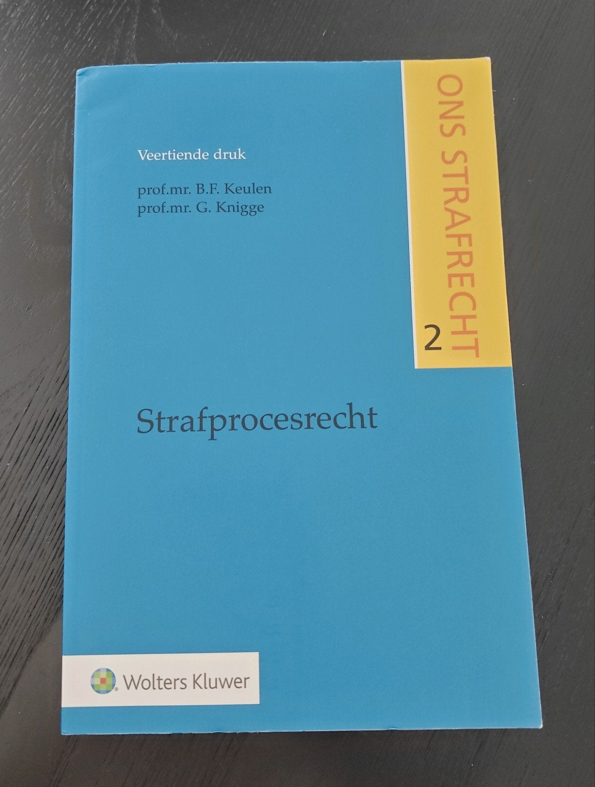B.F. Keulen - Strafprocesrecht (14e druk), Ophalen of Verzenden, Gelezen, B.F. Keulen, G. Knigge