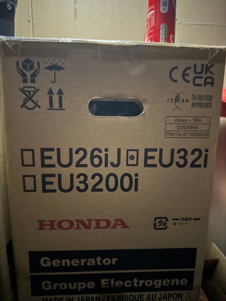 Honda EU32i Generator - Nieuw in doos, Ophalen of Verzenden, Nieuw