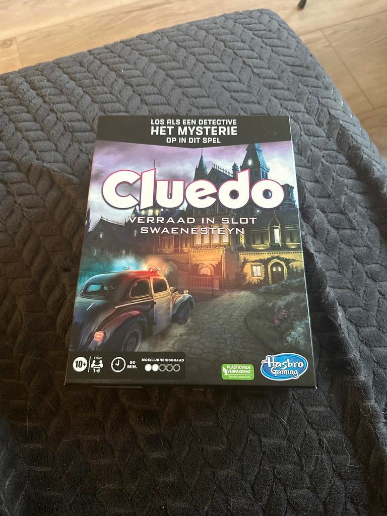 Cluedo: Verraad in Slot Swaenesteyn, Vijf spelers of meer, Ophalen of Verzenden, Zo goed als nieuw