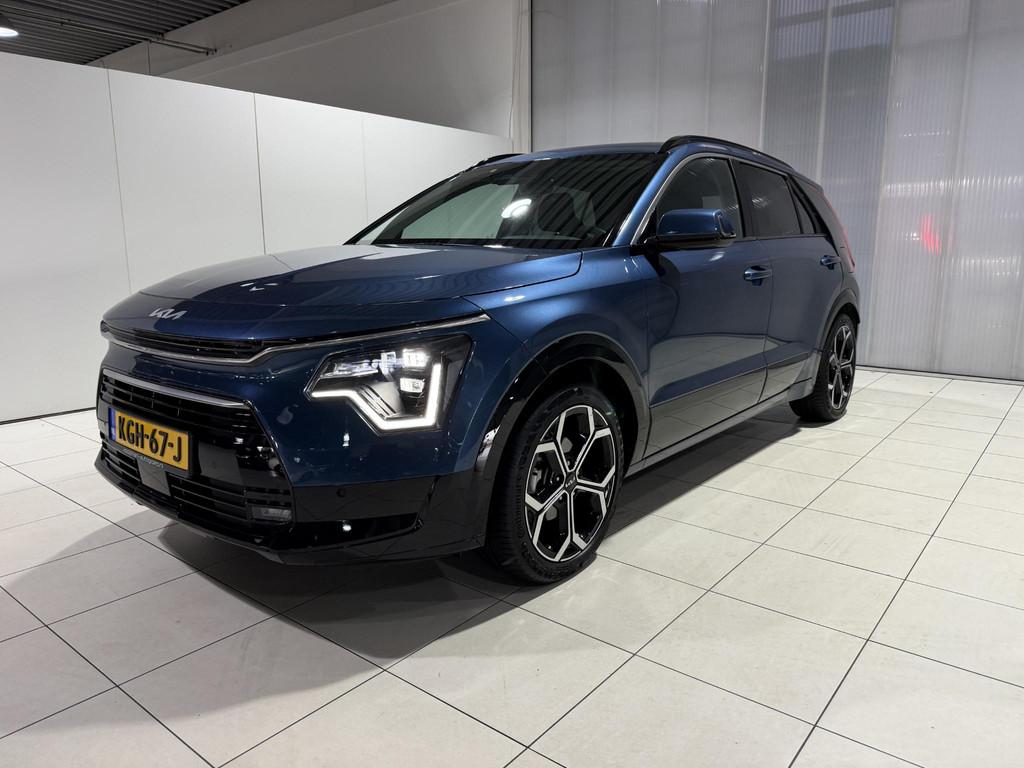 Kia Niro 1.6 GDi Hybrid Launch Edition 18 inch, Stoel en Stu, 1374 kg, Stof, Gebruikt, Euro 6