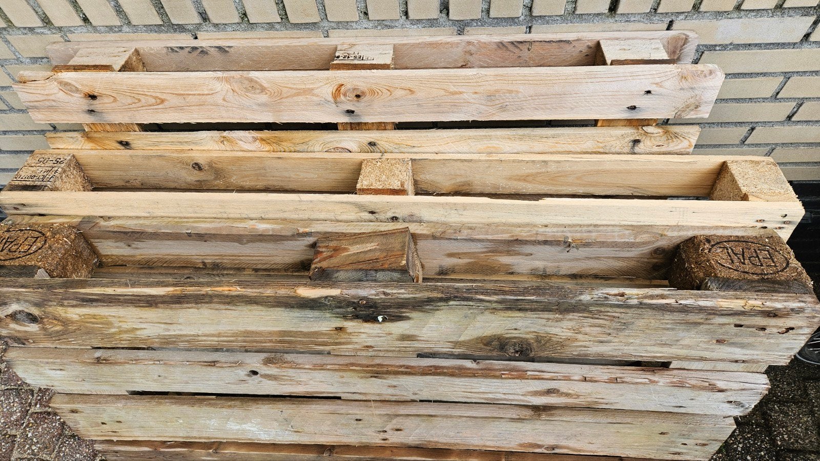 Pallets, Ophalen, Gebruikt, Pallet, Minder dan 200 cm