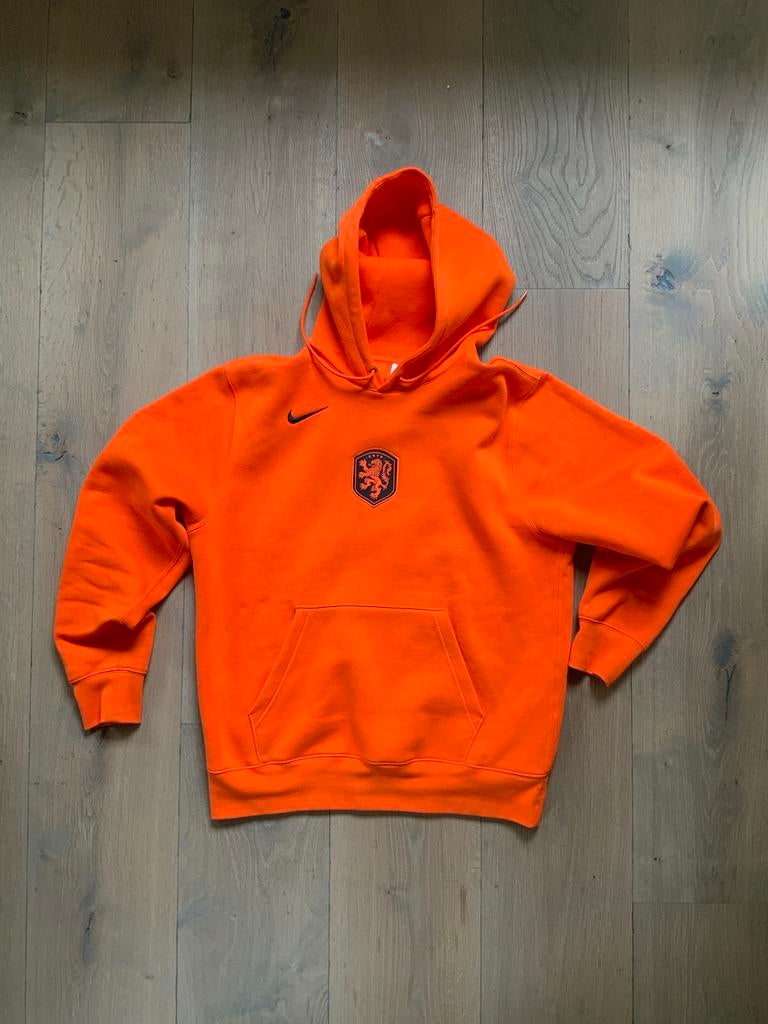 Nike Nederlands elftal KNVB oranje voetbal hoodie - nieuw!, Ophalen of Verzenden, Nieuw, Maat 48/50 (M), Oranje