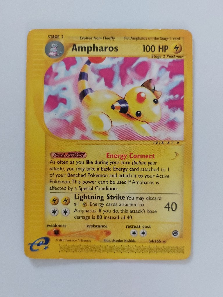 Pokémon Kaarten - Expedition, Ophalen of Verzenden, Zo goed als nieuw, Losse kaart