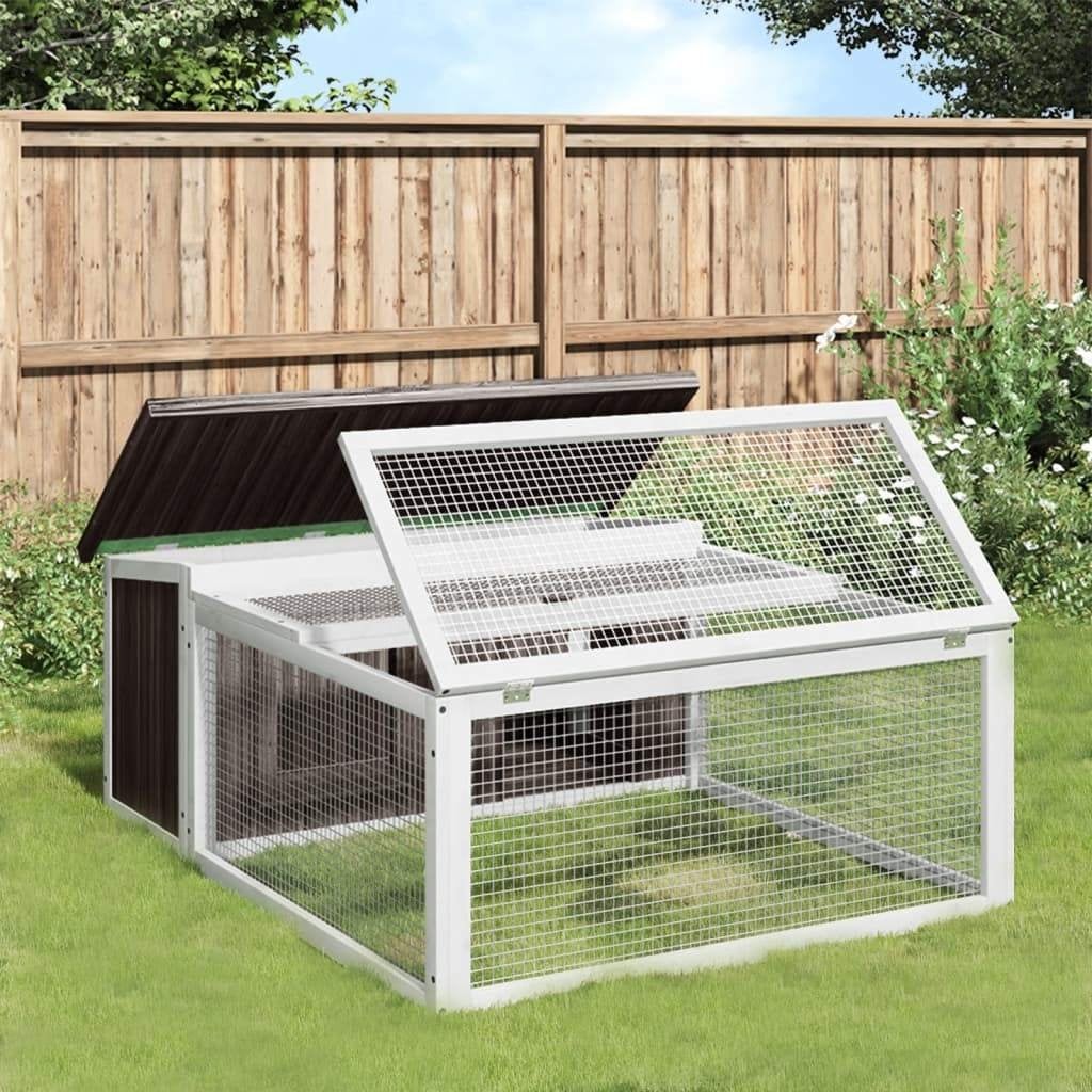 Konijnenhok hok kooi buitenren konijn GRATIS VERZENDING!, Minder dan 60 cm, Nieuw, Ophalen of Verzenden, Nvt