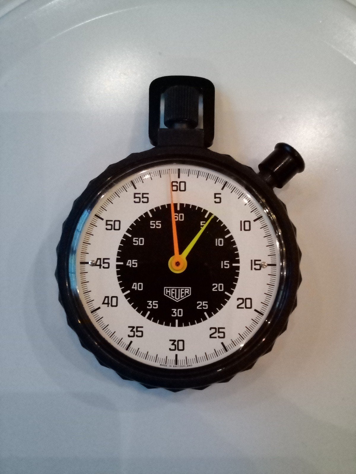 Vintage Heuer Stopwatch - Antiek Tijdwaarneming, Ophalen of Verzenden