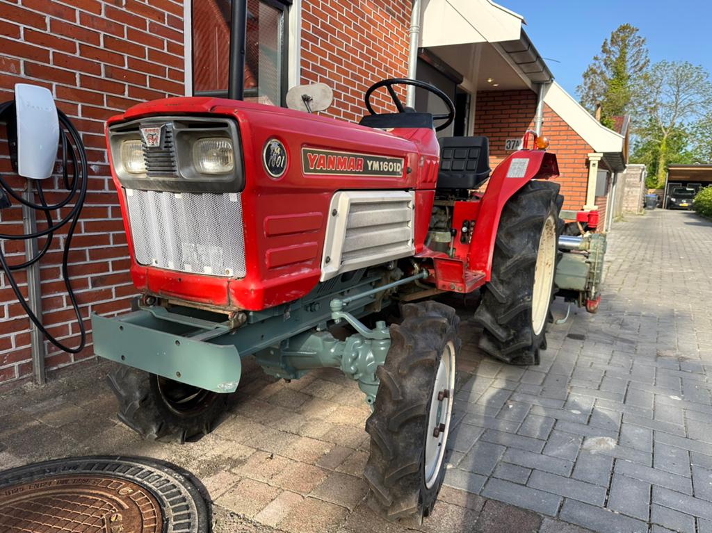 Yanmar YM1601D mini Compact Tractor met Frees, Gebruikt, 2500 tot 5000, Tot 80 Pk, Ophalen