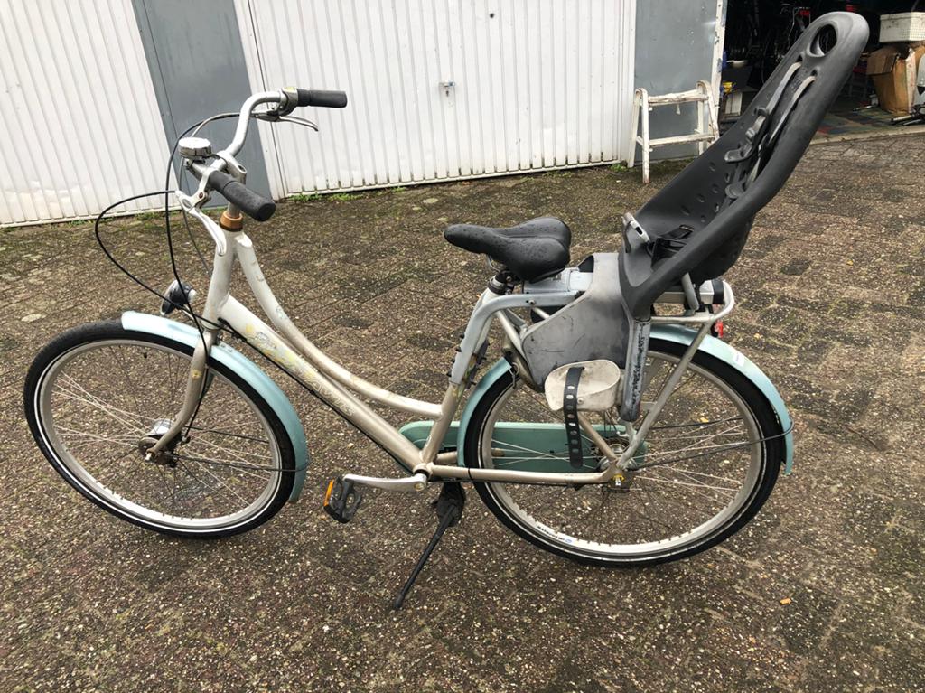 Te koop batavus moederfiets, Batavus, Ophalen of Verzenden, Versnellingen, 53 tot 56 cm