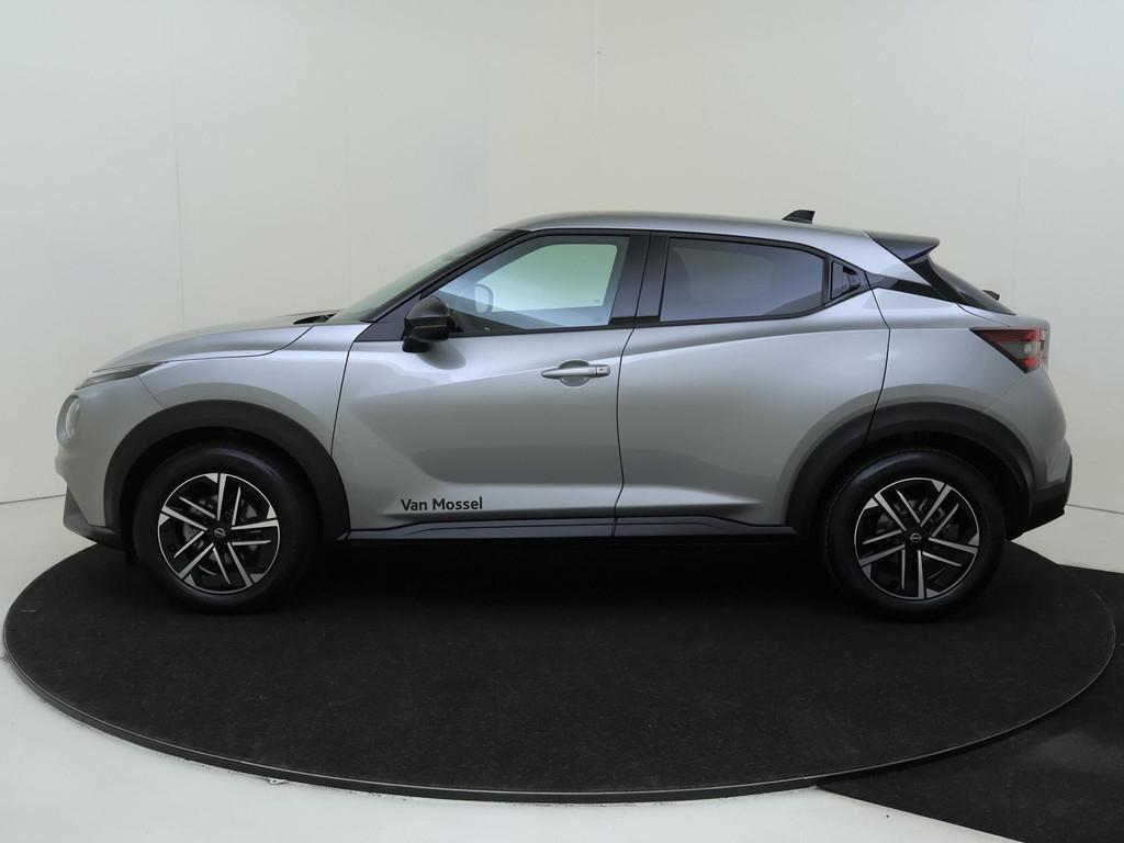 Nissan Juke 1.6 Hybrid N-Connecta Stoelverwarming en Stuurve, Auto's, Nissan, Stof, Lichtsensor, Origineel Nederlands, Bedrijf