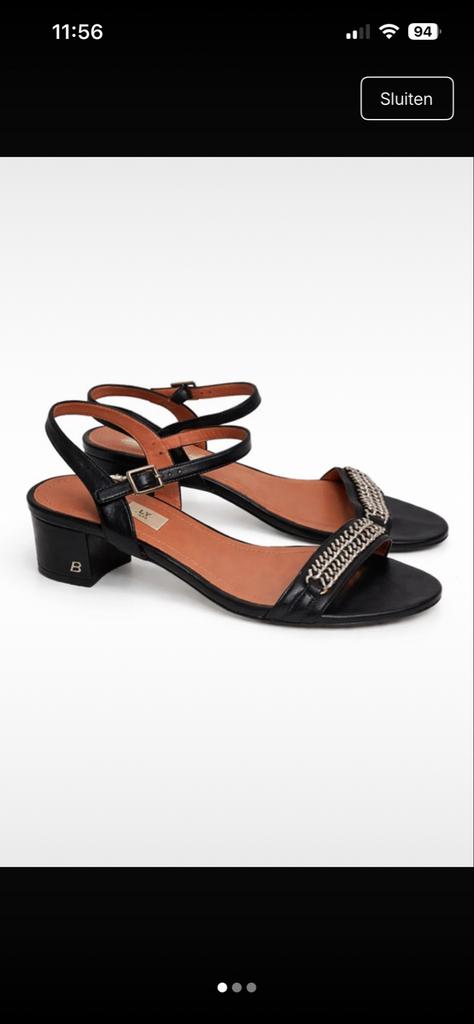 Bally sandalen maat 39,5 - Zo goed als nieuw, Kleding | Dames, Schoenen, Ophalen of Verzenden, Zo goed als nieuw, Zwart, Sandalen of Muiltjes