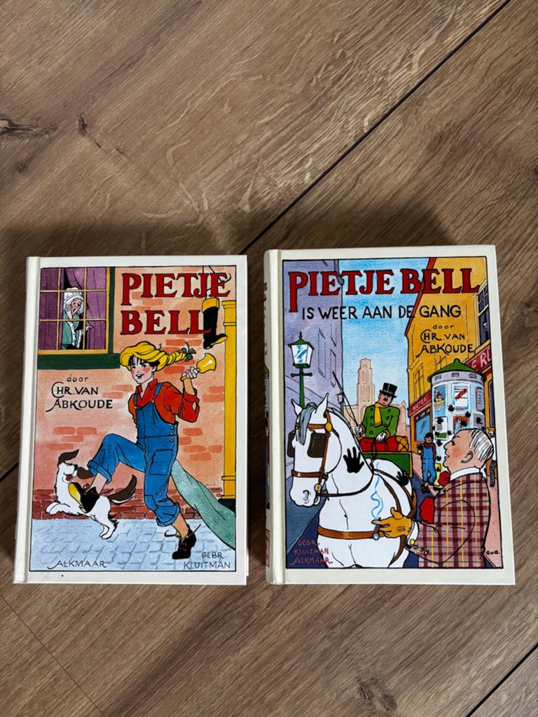 2 Boeken van Pietje Bell, Ophalen of Verzenden, Zo goed als nieuw, Jan Rinke; Chris van Abkoude, Fictie algemeen