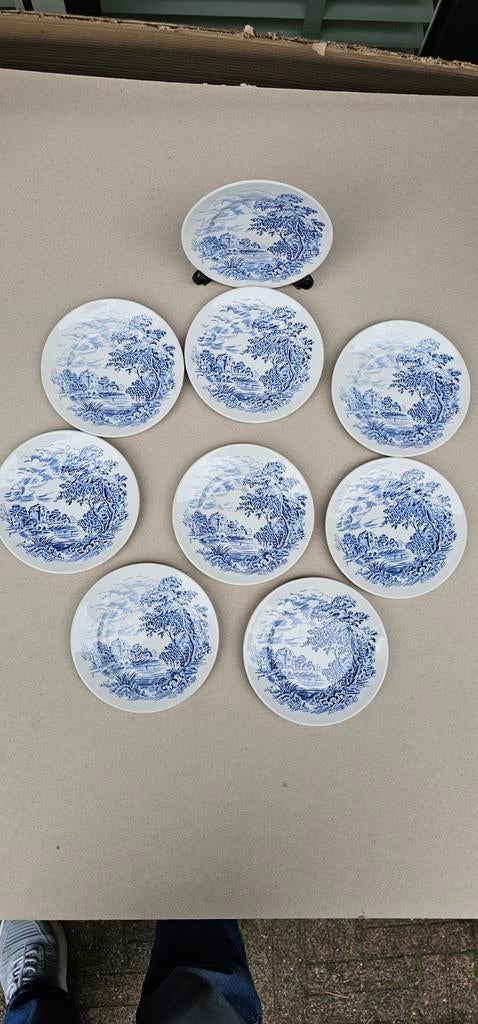Wedgwood Countryside Schotels - Set van 9, Ophalen of Verzenden