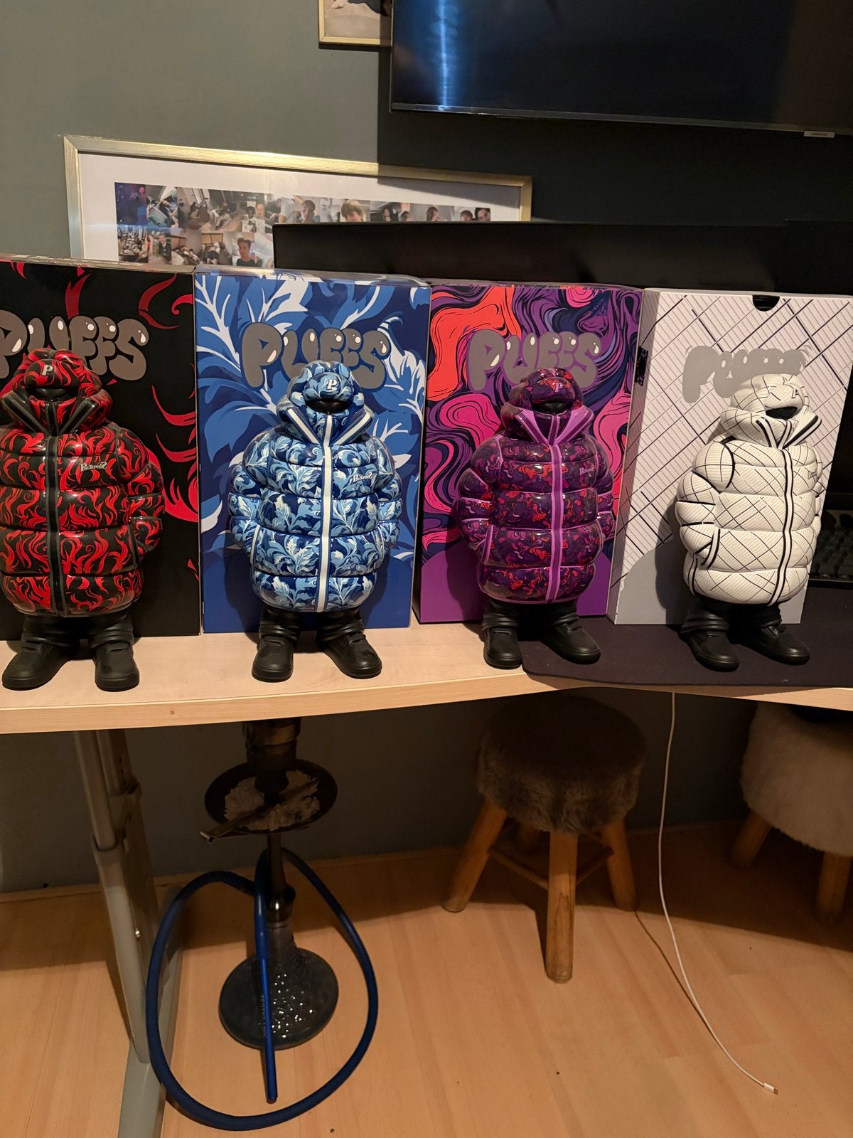 Puffs packrats Complete Set van 4, Ophalen of Verzenden, Zo goed als nieuw