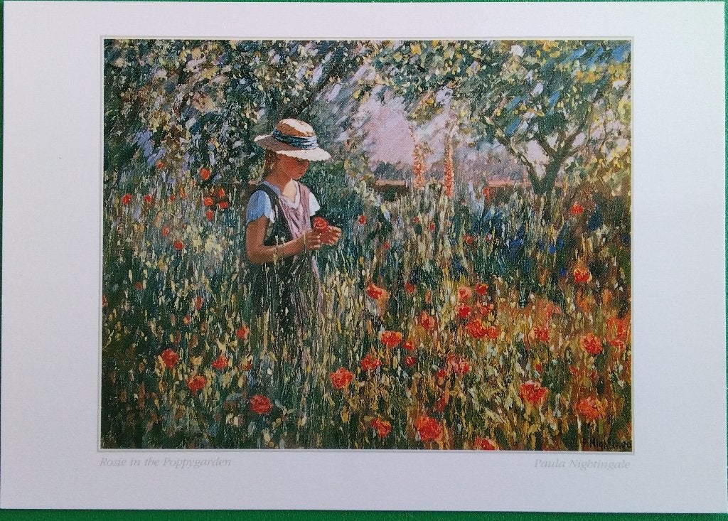 Paula Nightingale - Rosie in the Poppygarden, Verzenden, 1980 tot heden, Ongelopen, Overige thema's