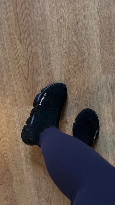 Balenciaga glitter schoen, Balenciaga, Zwart, Ophalen of Verzenden, Sneakers of Gympen