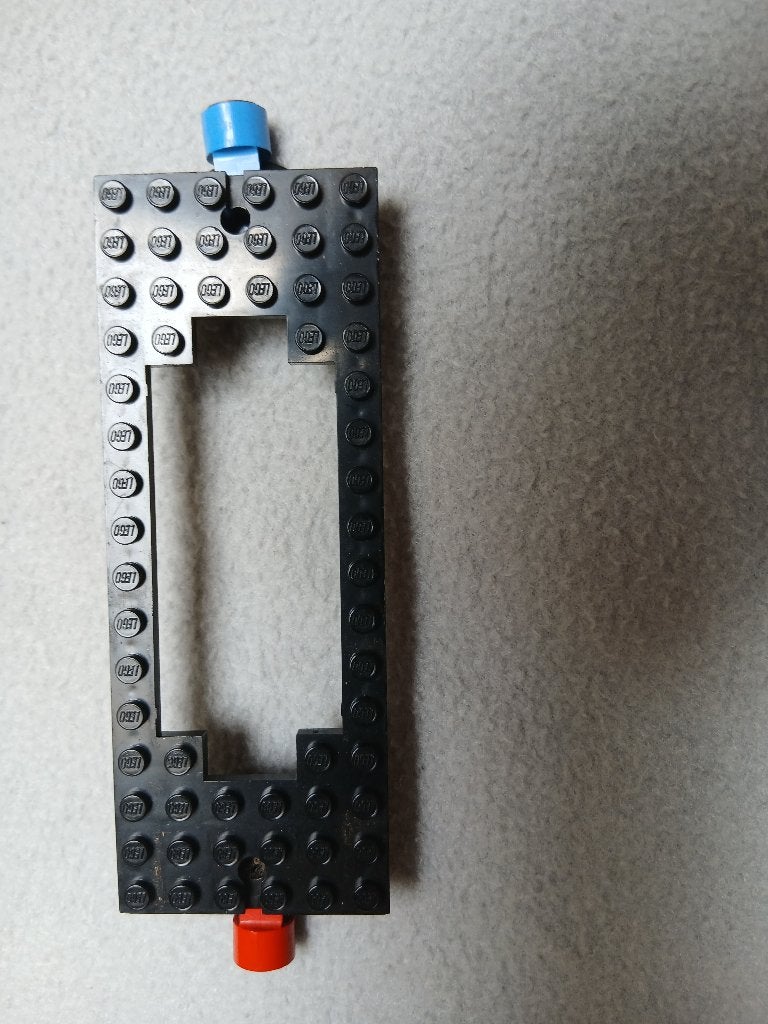 lego treinbasis 6x16 met magneten nr 4178a, Gebruikt, Lego, Ophalen of Verzenden, Compleet