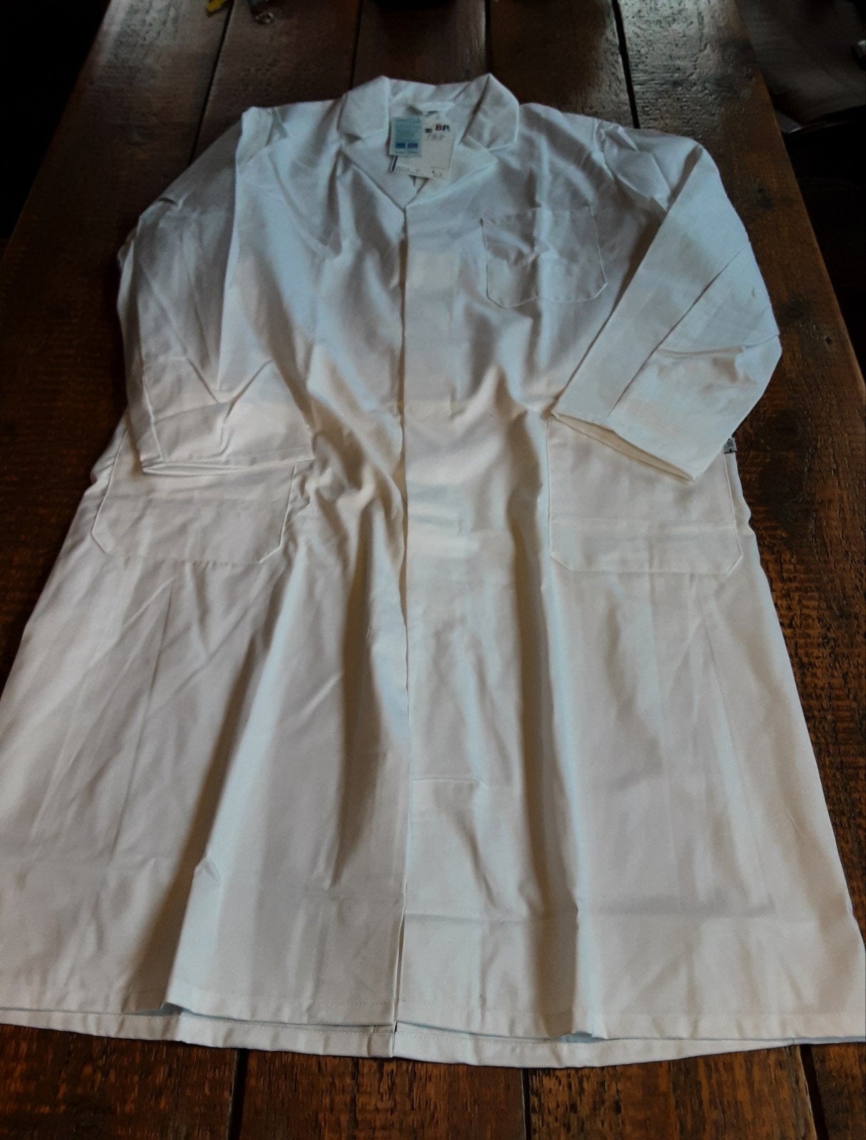 BP Witte werkjas Nieuw maat 44, 46 en 59, Kleding | Heren, Ophalen of Verzenden, Nieuw, BP