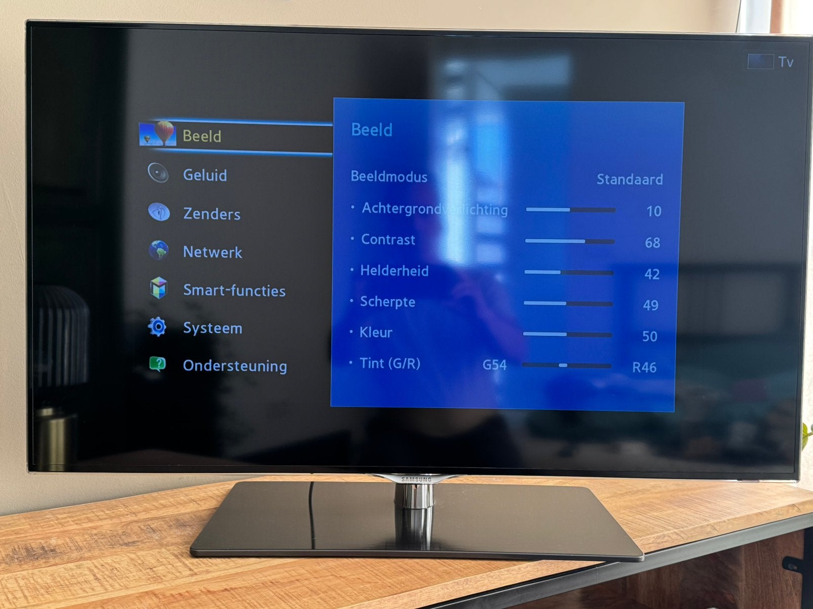 Samsung smart tv 40 inch, Ophalen, 50 Hz, Zo goed als nieuw, Samsung