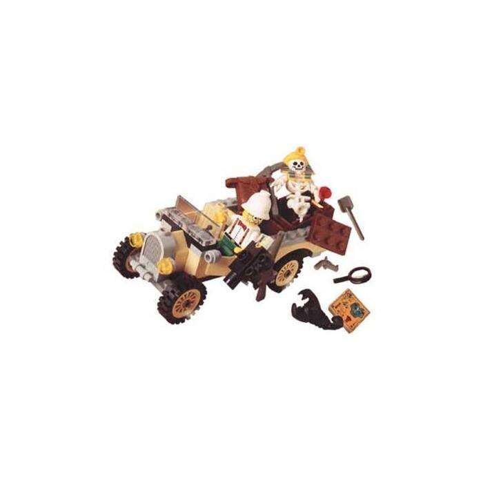 LEGO Adventurers 2995 Car and Skeleton (compleet), Inclusief minifiguren, Overige thema's, Lego, Ophalen of Verzenden