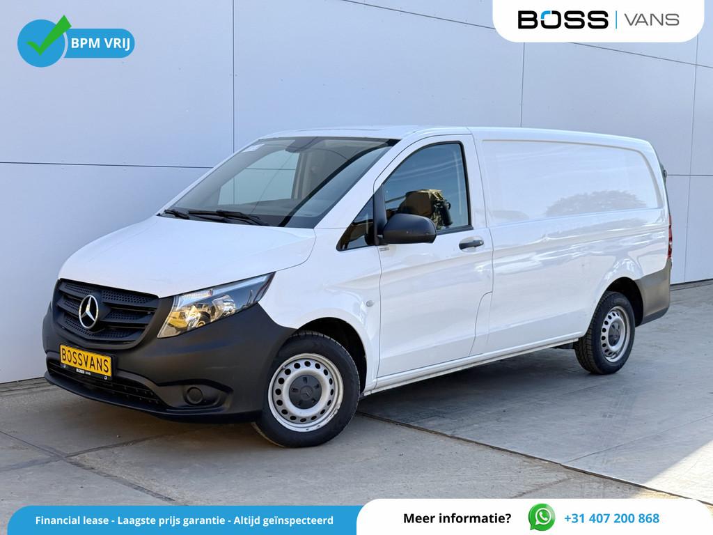 Mercedes-Benz Vito 114 1.9 CDI Automaat L2H1 MBUX Climate Co, Auto's, Stof, Gebruikt, Zwart, 4 cilinders