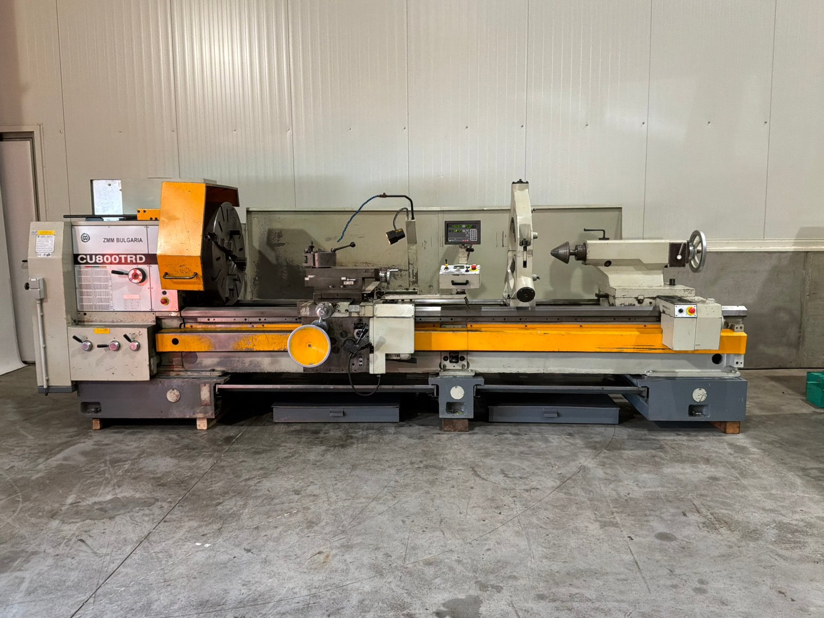 ZMM CU 800 TRD Draaibank, Ophalen, Gebruikt, Metaaldraaibank, 1000 mm of meer