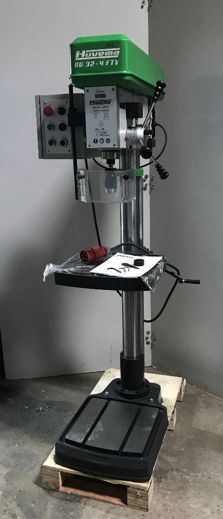 Kolomboormachine, Huvema, HU32-4 FTV Industry, 400 volt, Ophalen, 600 watt of meer, Variabele snelheid, Nieuw