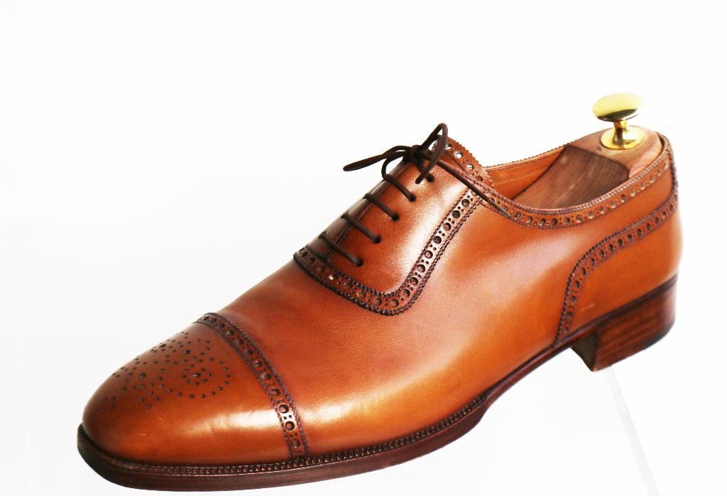 Verrukkelijk! Messina made to order in maat 9 = maat 43, Kleding | Heren, Schoenen, Bruin, Messina Made-to-Order, Ophalen of Verzenden