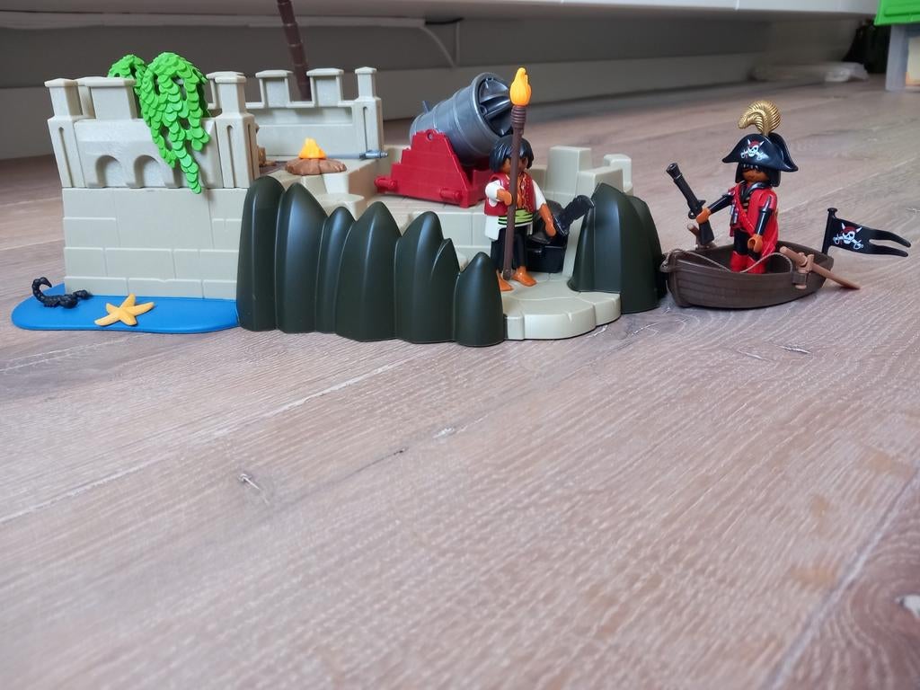 Playmobil pirateneiland, Ophalen of Verzenden, Zo goed als nieuw