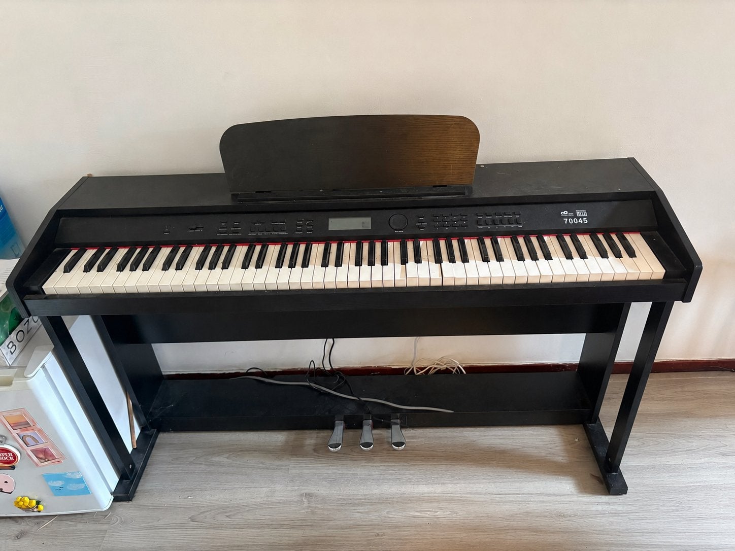Digitale piano, Ophalen, Gebruikt, Zwart, Digitaal