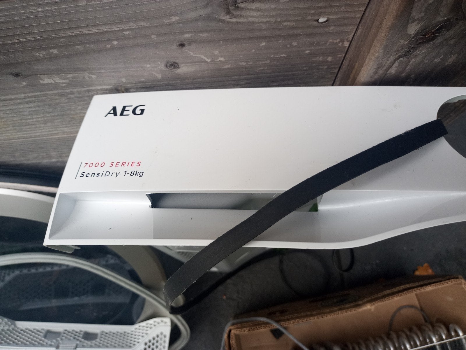 AEG 7000 Series SensiDry wasdroger alle onderdelen, Ophalen, Gebruikt