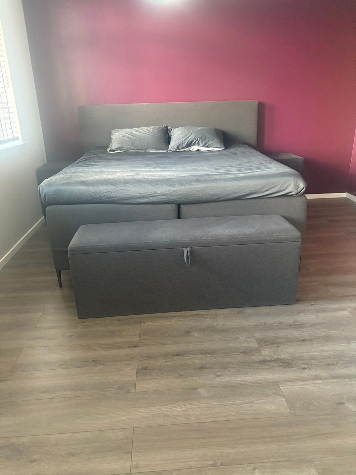 Swiss Sense Boxspring, Ophalen, Zo goed als nieuw, Tweepersoons, 180 cm