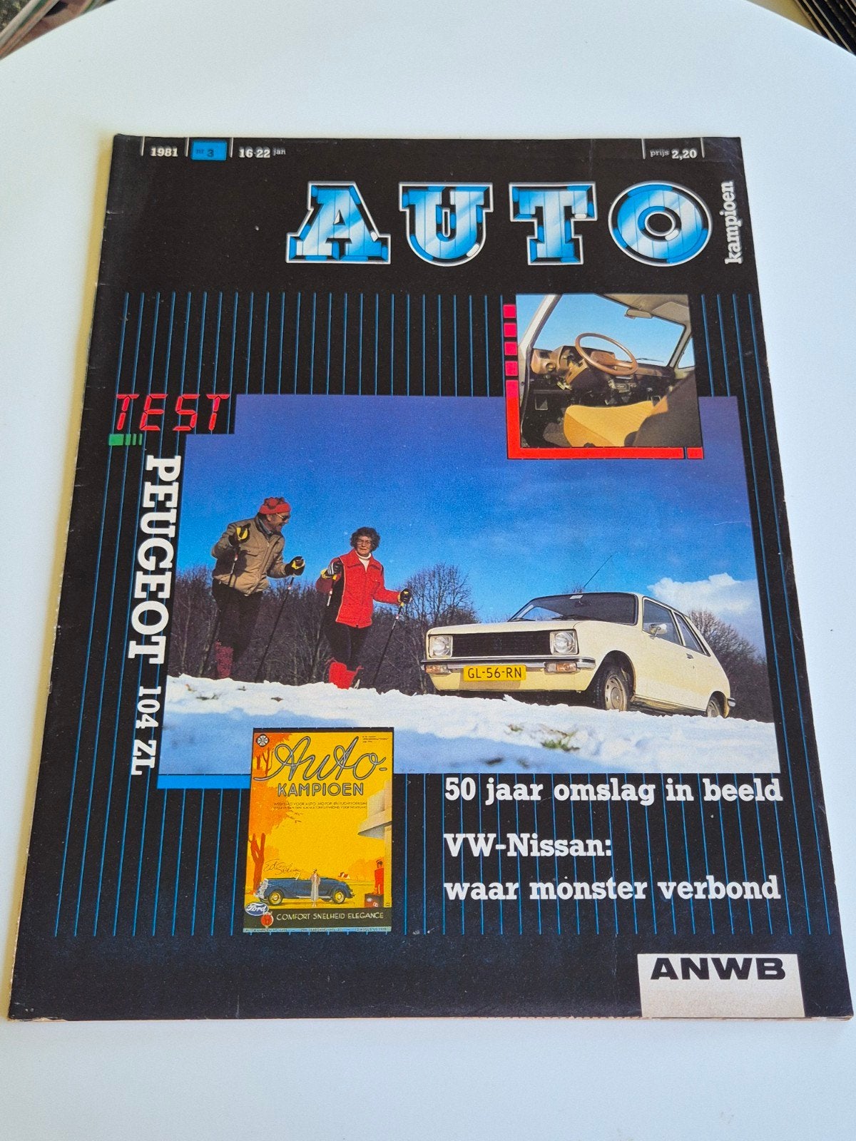 Auto Kampioen Tijdschriften uit 1981 - Set van 8, Ophalen of Verzenden, Gelezen