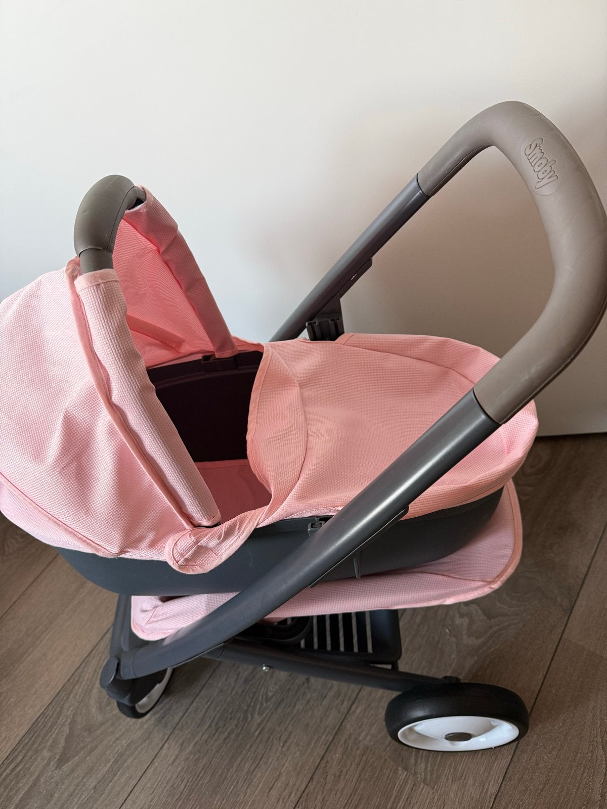 Smoby 3 in 1 Quinny Poppenwagen Combi Maxi Cosi, Ophalen, Zo goed als nieuw, Babypop