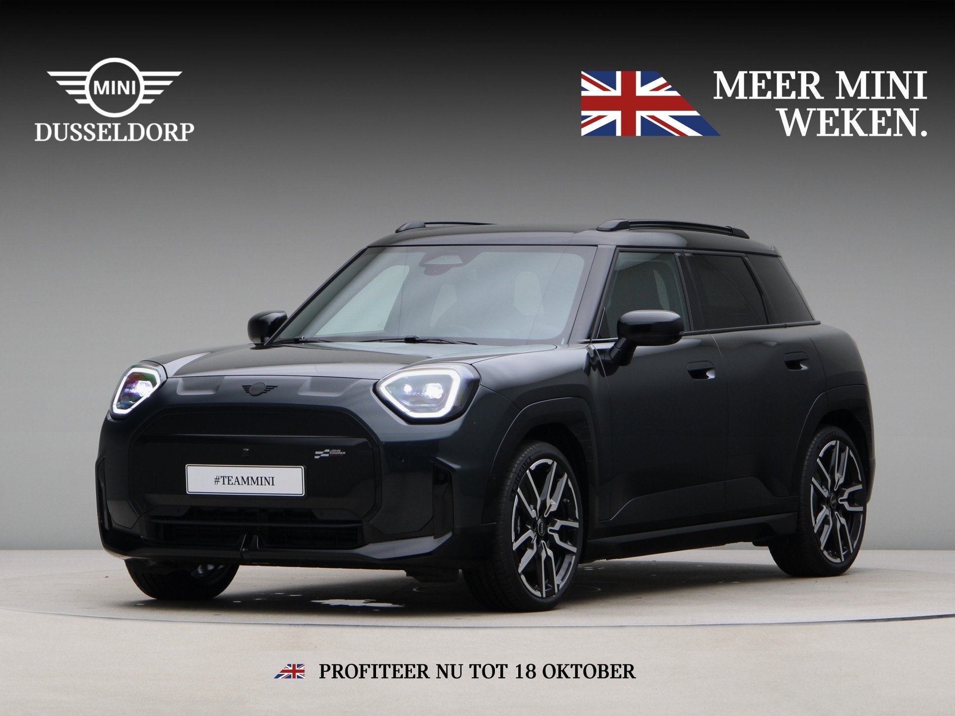 MINI Aceman SE John Cooper Works Pakket M PRIVATE LEASE EUR, Auto's, Zwart, Aceman, Nieuw, SUV of Terreinwagen