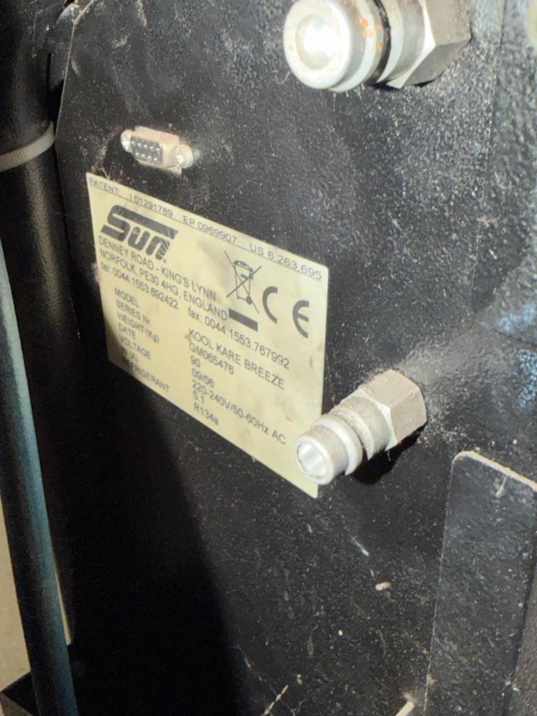 Sun KoolKare Breeze Airco Serviceapparaat voor Auto's, Auto-onderdelen, Airco en Verwarming, Ophalen of Verzenden, Gebruikt, Universele onderdelen