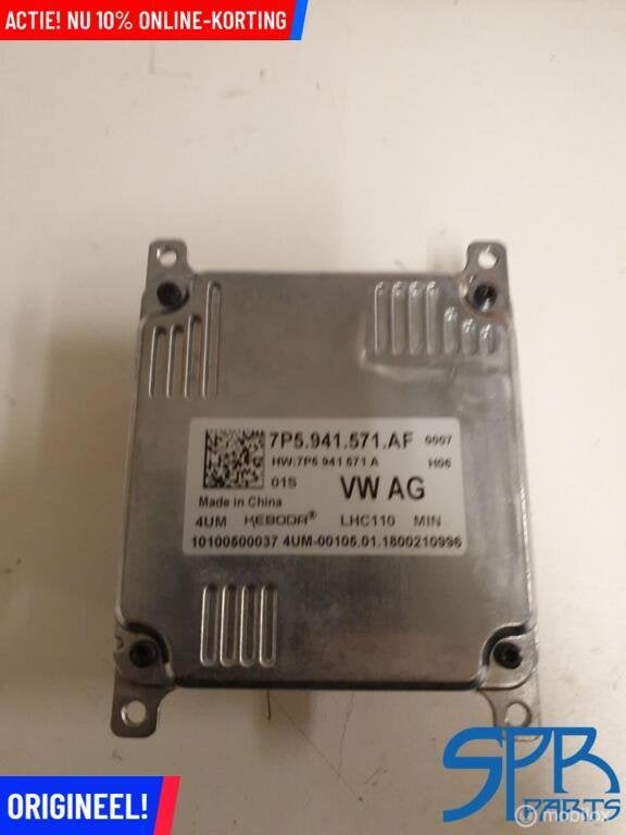 TIGUAN 5NA 5NN 16-20 LED module 7P5941571AF BALLAST KOPLAMP, Gebruikt, Volkswagen, Ophalen of Verzenden, Volkswagen