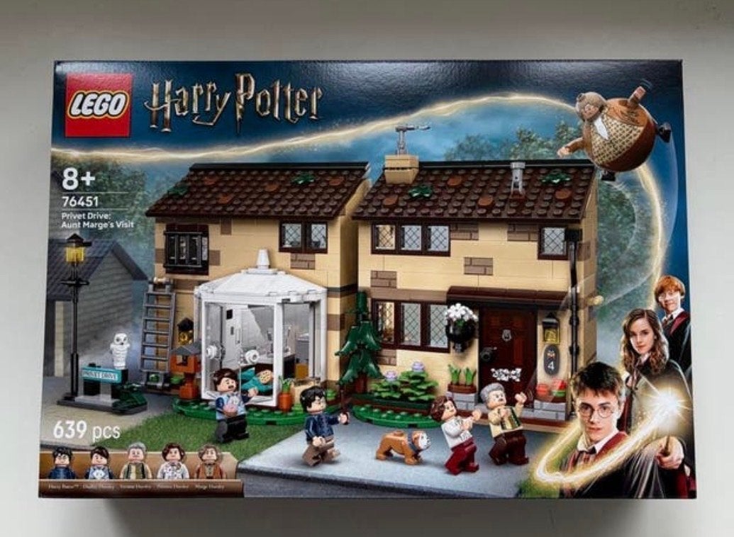 Lego Harry Potter 76451 Ligusterlaan 4 - Tante Marga's bezoe, Lego, Denemarken, Ophalen of Verzenden, Complete set