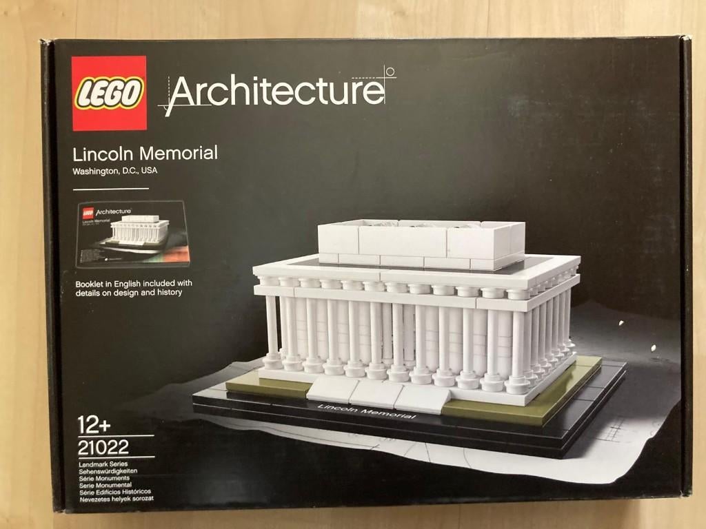 Lego Architecture Lincoln Memorial 21022 (nieuw/ongeopend), Ongeopend/sealed, Lego, Nieuw, Architecture