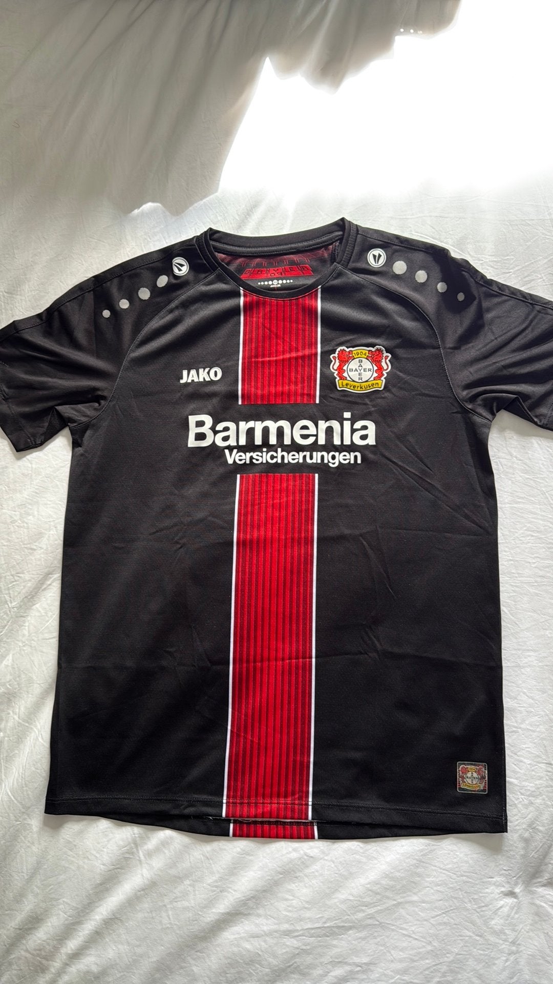 Bayer shirt 164 Jako, Maat XS of kleiner, Ophalen of Verzenden, Zo goed als nieuw, Shirt