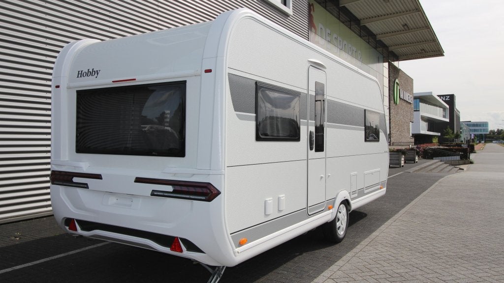 Hobby De Luxe 540 UL ACTIEPRIJS, Caravans en Kamperen, Rondzit, Hobby, Bedrijf, Reservewiel