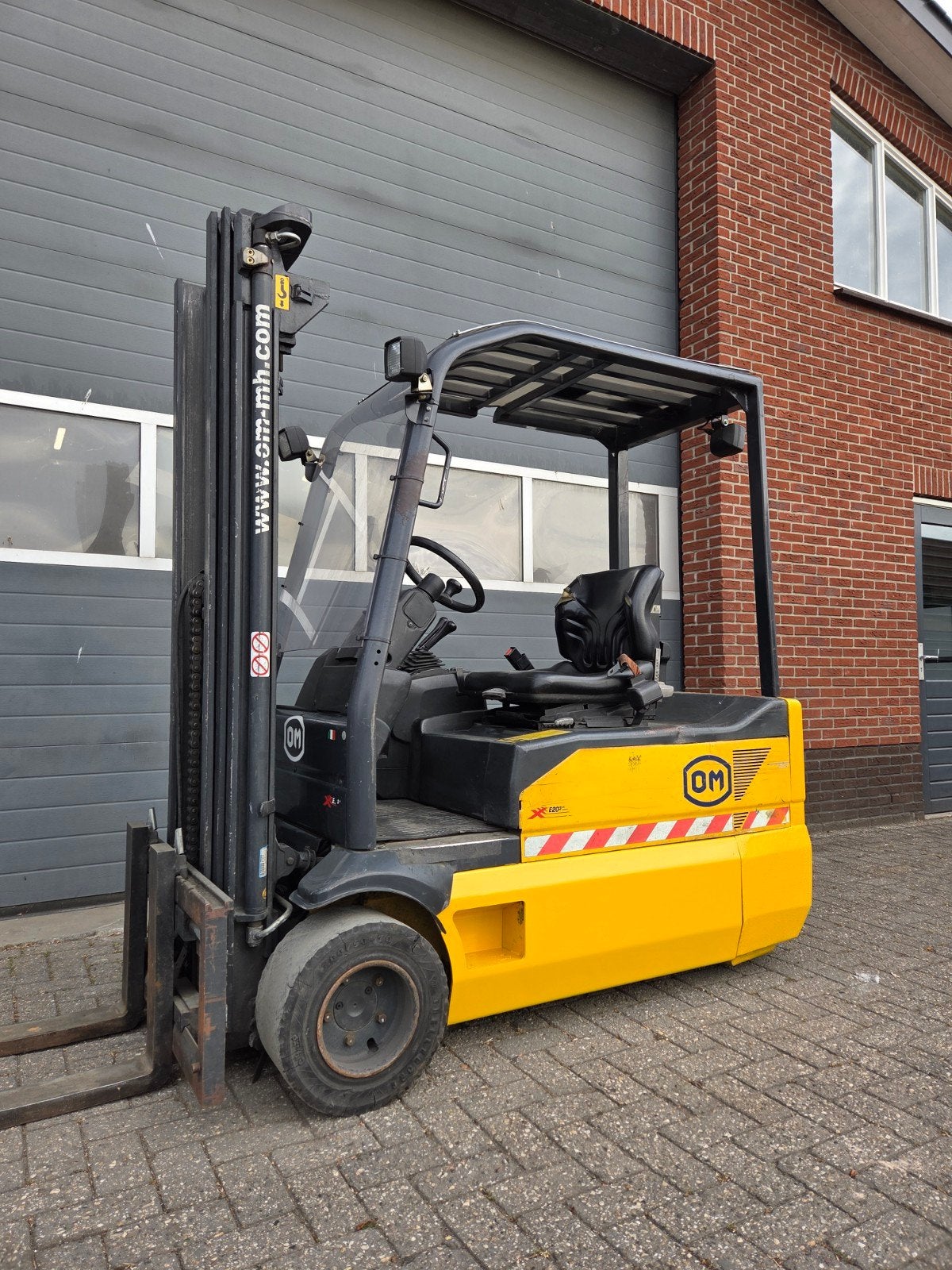 Heftruck OM XE20 Triplex Sideshift Freelift 4800 mm 2010, 1000 tot 2000 kg, Ophalen of Verzenden, Elektrisch, Heftruck