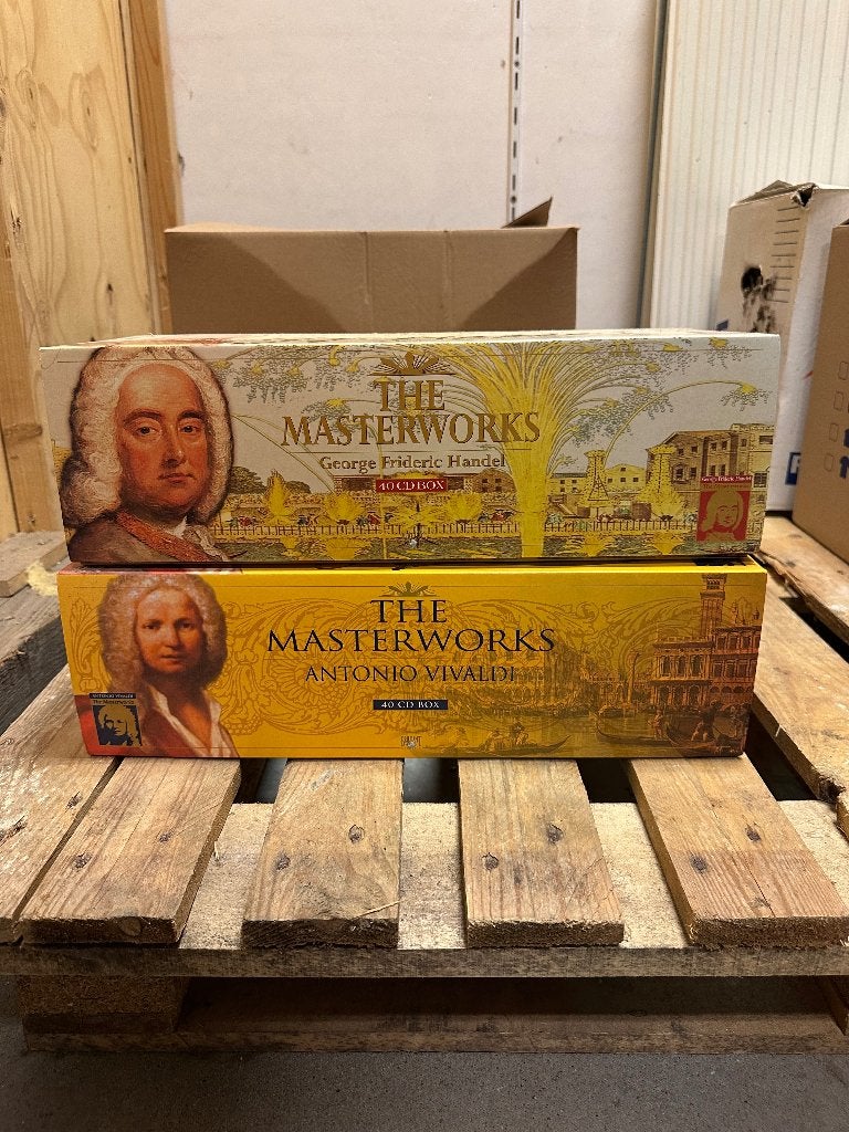 Brilliant Classics Masterworks– 2x 40 CD Box, Ophalen, Kamermuziek, Boxset, Barok