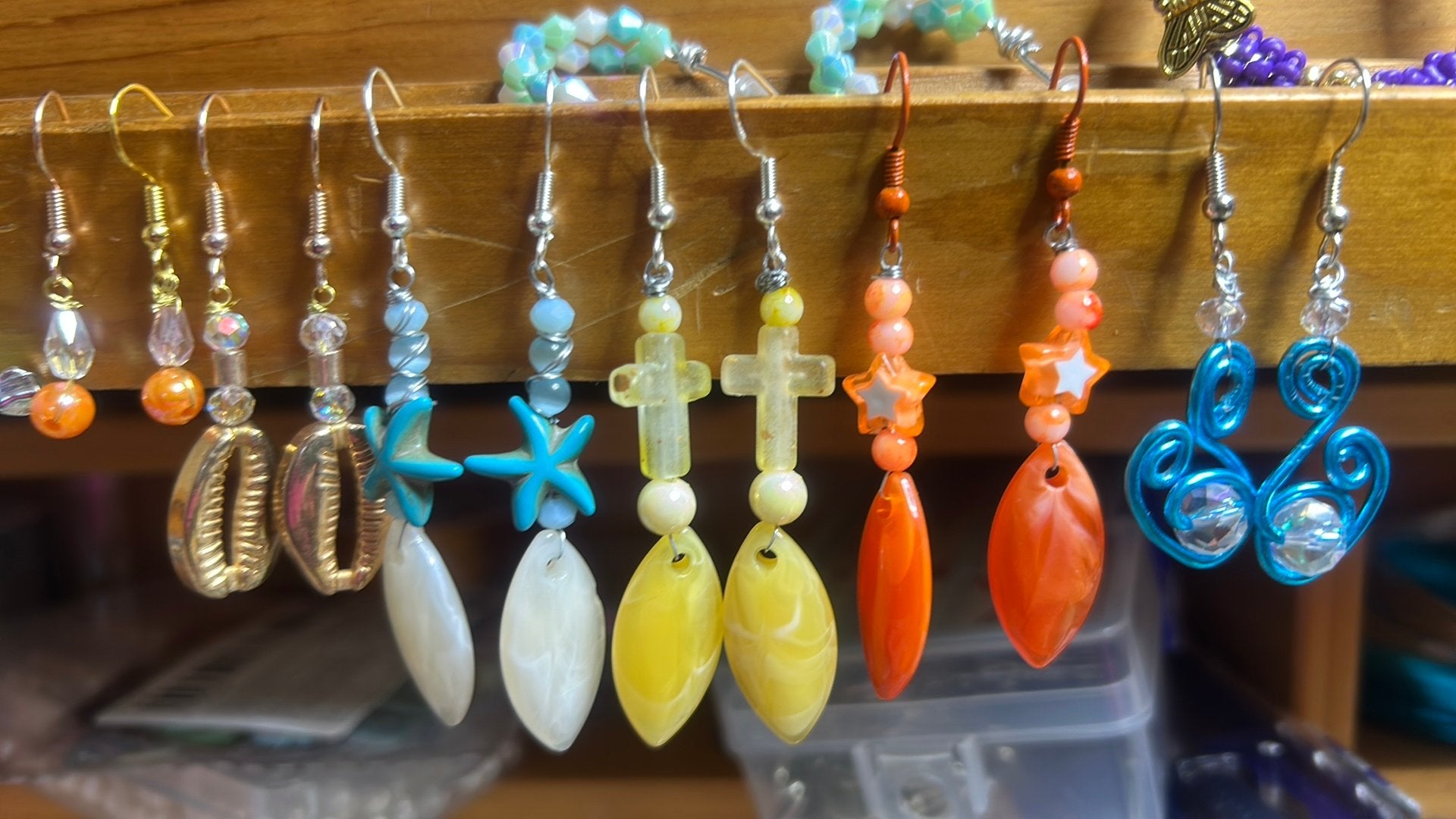 Oorbellen voor ieders wat wilste leuk, Overige materialen, Hangers, Overige kleuren, Nieuw